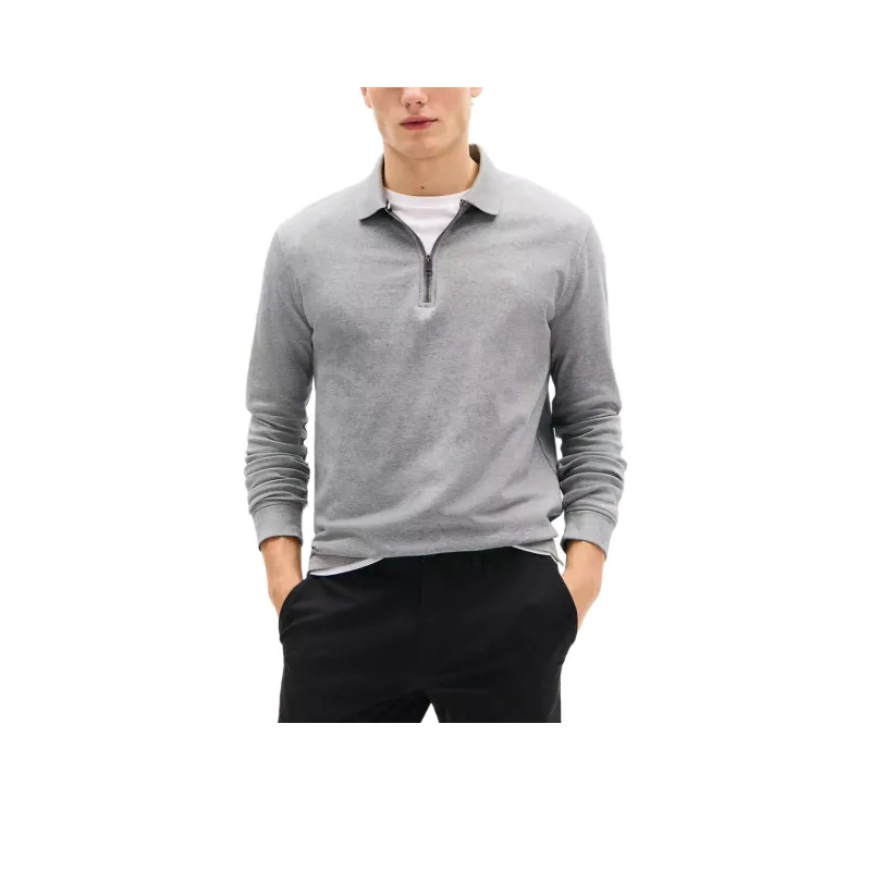 Tommy Hilfiger Polo Shirt Men's Light Gray-0