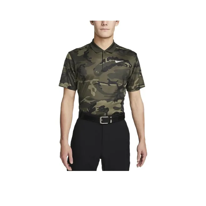 Nike Polo Shirts Men Olive-0