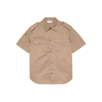 CELINE Short Sleeve Woven Shirt