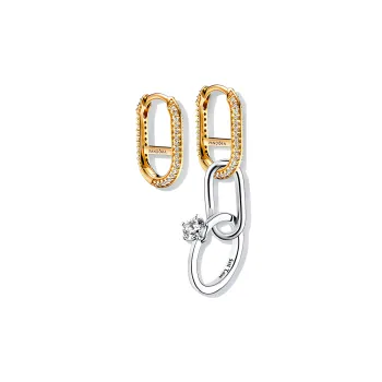 Pandora Earrings Unisex Gold/Silver