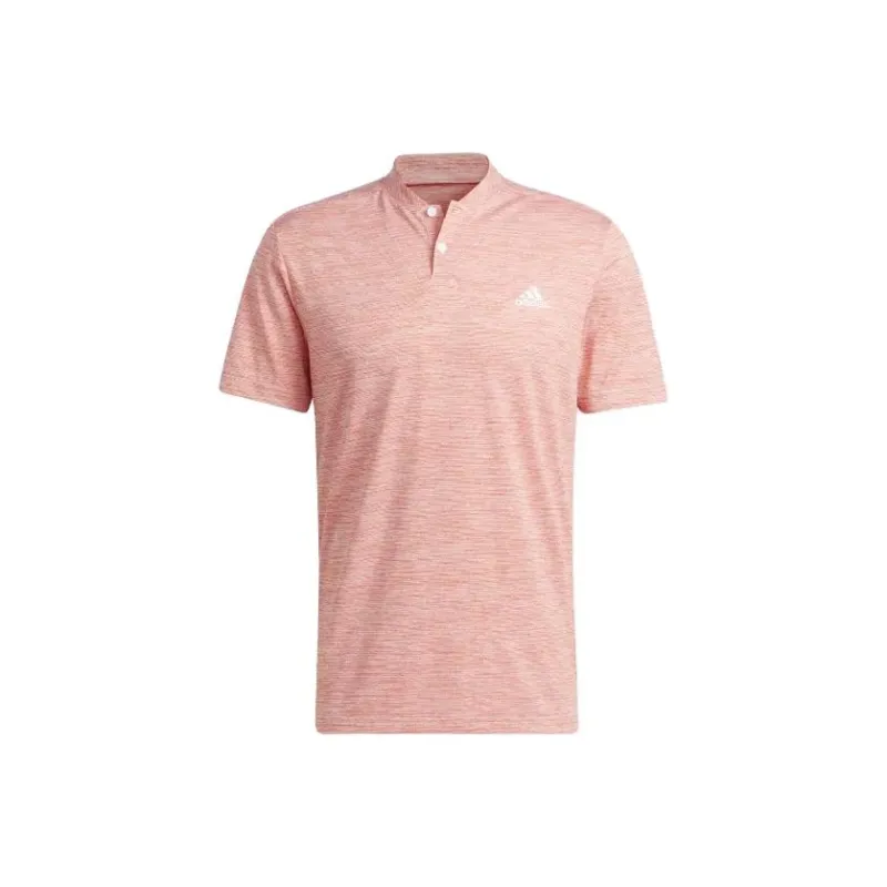 Adidas Polo Shirts Men Pink-0