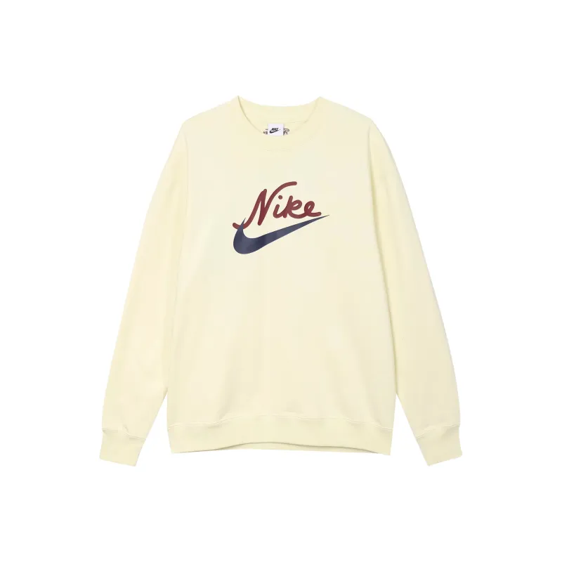 Nike Sweatshirts Men Beige Yellow-0
