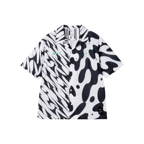 Nike Dri Fit Shirts Men Black/White