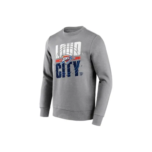 NBA Oklahoma City Thunder Sweatshirt Men's Gray