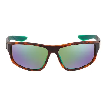 Nike Plastic Rectangular Sunglasses Men's Tortoiseshell