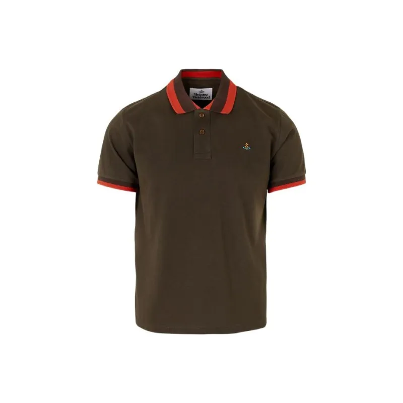 Vivienne Westwood SS23 Polo Shirt Men's Brown-0