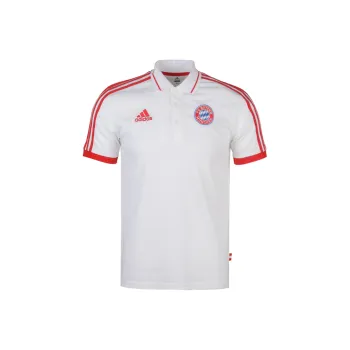 Adidas FC Bayern Polo Shirt Men's White