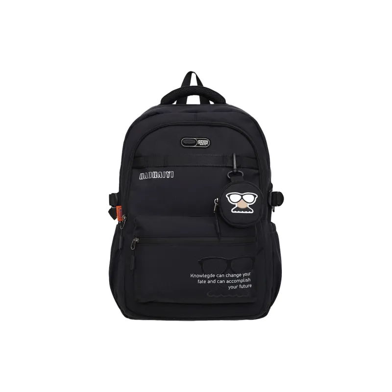 Single Warehouse Nylon Backpack Regular Unisex Gray/Black/Red/Khaki/Blue-6