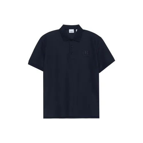 Burberry Letter Graphic Cotton Pique Polo Polo