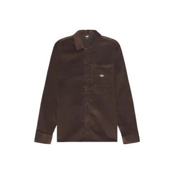 Dickies Shirt Men's Chocolate Brown