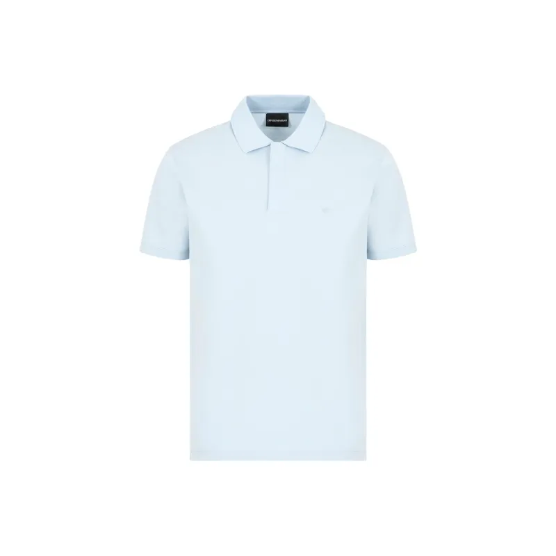 EMPORIO ARMANI Travel Essentials Piqué Polo Shirt-0