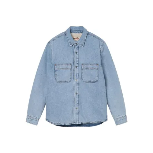 Stussy Sherpa Lined Denim Shirt