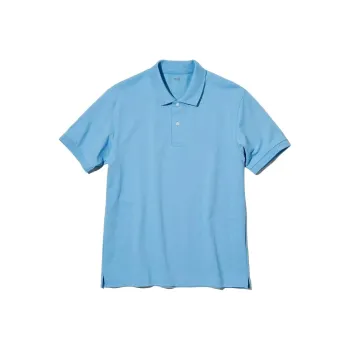 UNIQLO Polo Shirt Unisex Aqua Blue