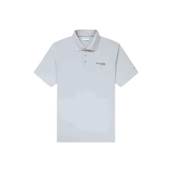 Columbia PFG SS25 Polo Shirt Men's White
