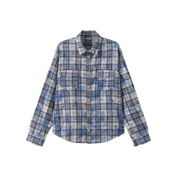 MAISON VINSON Shirt Unisex Blue