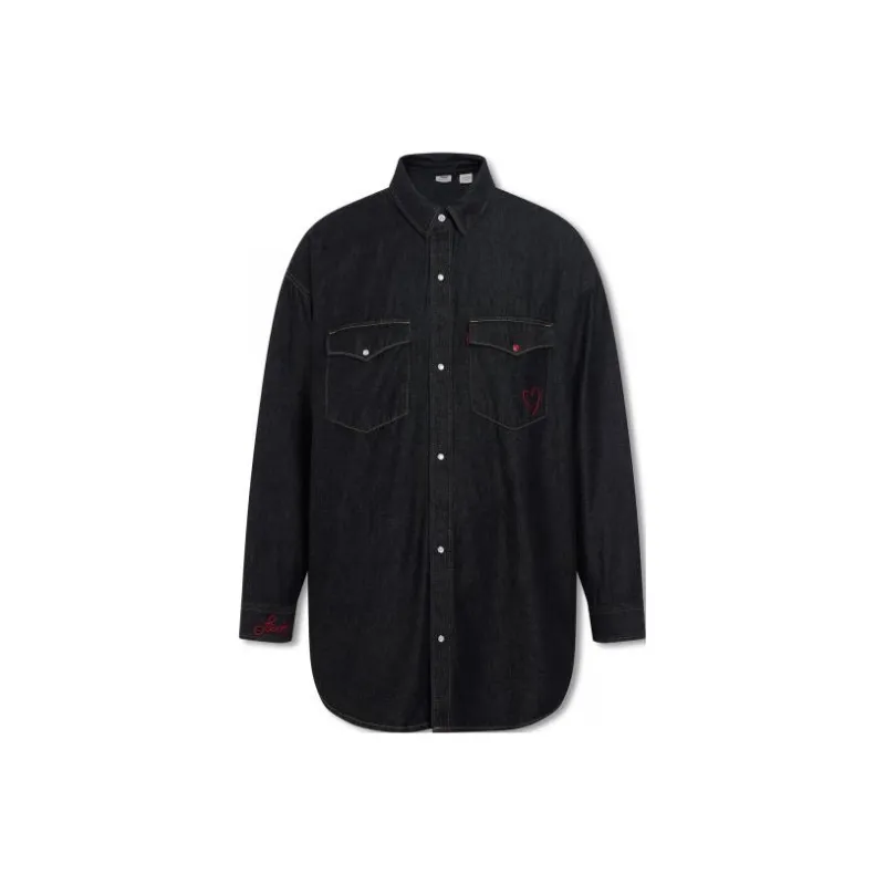 Levis Shirts Men Blue-0