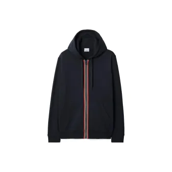 Burberry Hove Stripe Zip Hoodie