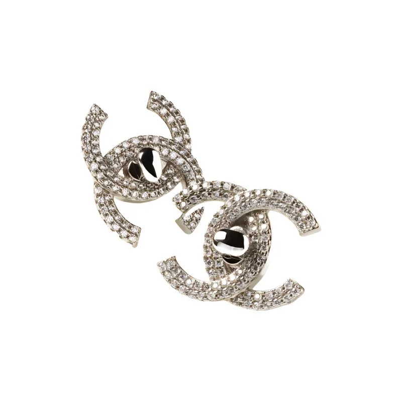 CHANEL 2022 Cc Mark Brooch-1