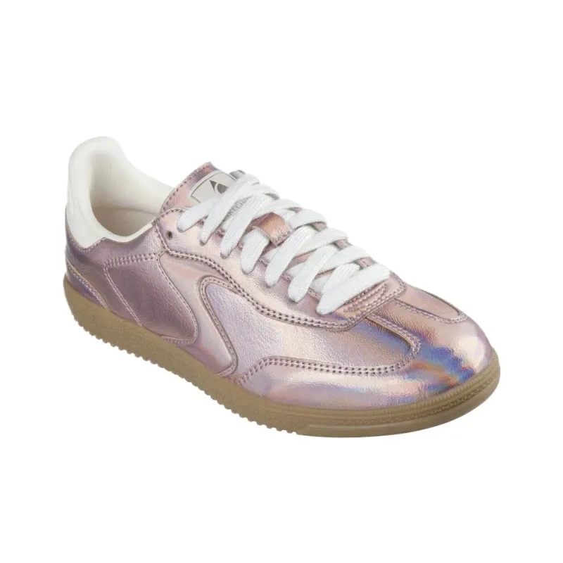 Skechers Slip Resistant Waterproof Low Top Skateboard Shoes Women's Pink-2