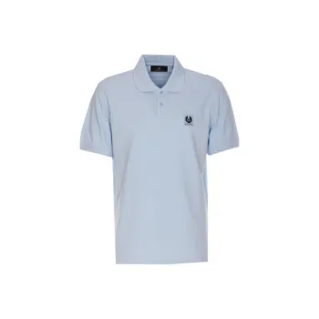 Belstaff SS25 Polo Shirt Men's Light Blue