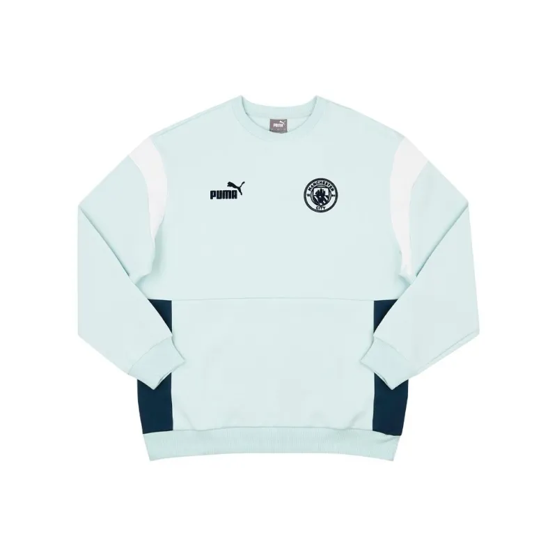 PUMA Manchester City Sweatshirt Men's Light Blue-0