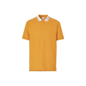 Burberry Polo Shirt Men's Yellow