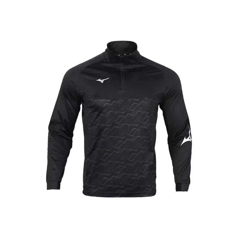 Mizuno Sweatshirt Men's Gray Black-0
