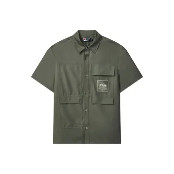 FILA Shirts Men Jin Stone Green
