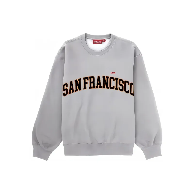 Supreme San Francisco Shop Small Box Crewneck-9