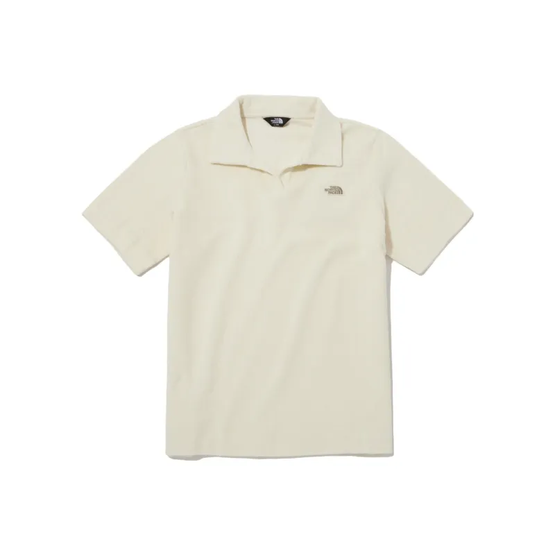 THE NORTH FACE Polo Shirts Men Ecru-0