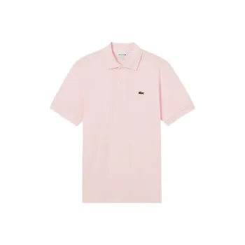 LACOSTE SS25 Polo Shirt Men's Flamingo Pink