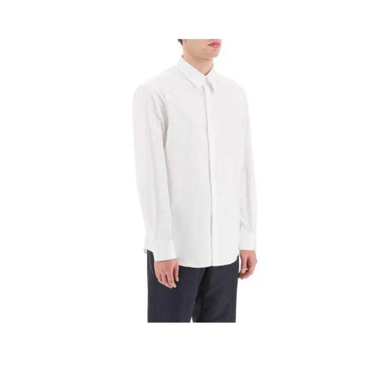 Ferragamo Shirts Men White-0