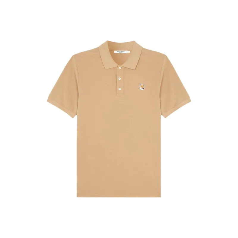 Maison Kitsune Polo Shirts Unisex Yellow-0