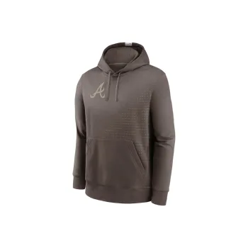 Nike MLB Collaboration Atlanta Braves Statement Sweatshirt Atlanta Braves Men's Brown