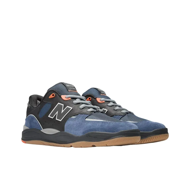 New Balance NB Numeric Tiago Lemos 1010 Anti Slip Wear Resistant Low Top Skateboard Shoes Unisex Blue Black-1