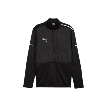 PUMA INDIVIDUAL WINTERIZEDQuarter Zip Sweatshirt Men's Puma Black