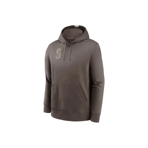 Nike MLB Collaboration Seattle Adult Statement Sweatshirt Men's Brown
