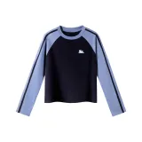 Women's Cropped Navy Blue & Blue