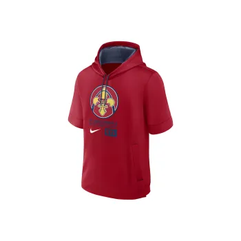 Nike St. Louis Cardinals City Connect Men's Nike Mlb Short-Sleeve Pullover Hoodie
