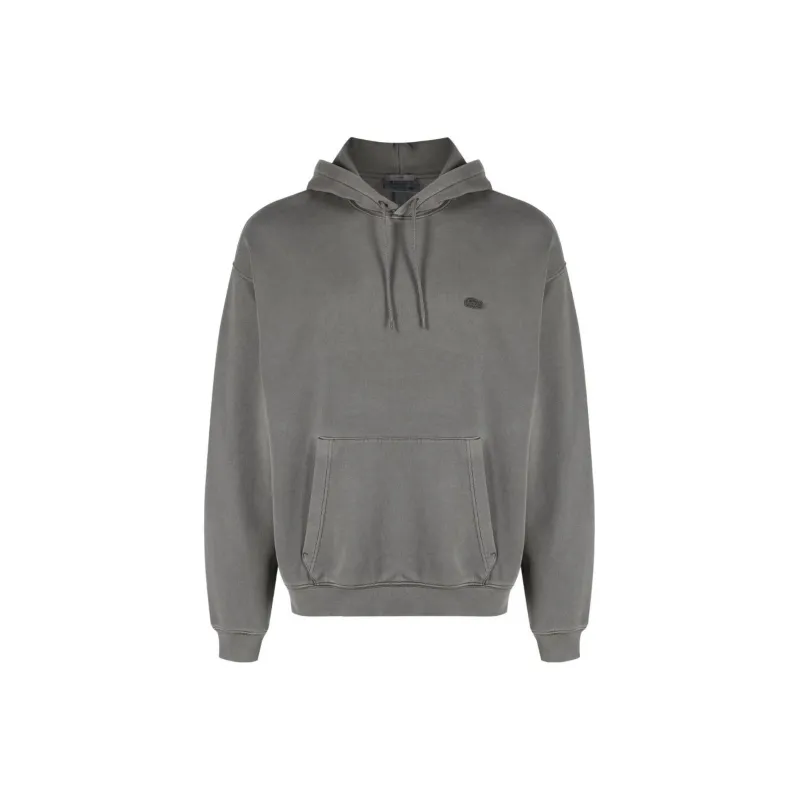 LACOSTE Logo-patch Cotton Hoodie-0