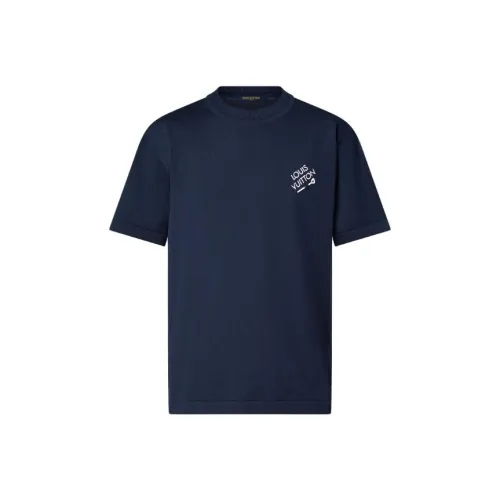 LOUIS VUITTON SS24 Polo Shirt Men's Pitch Black