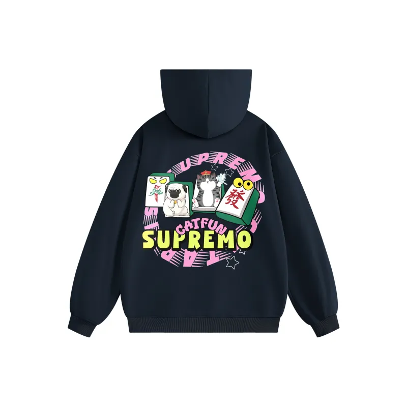 Supremo Cat Sweatshirts Unisex-6