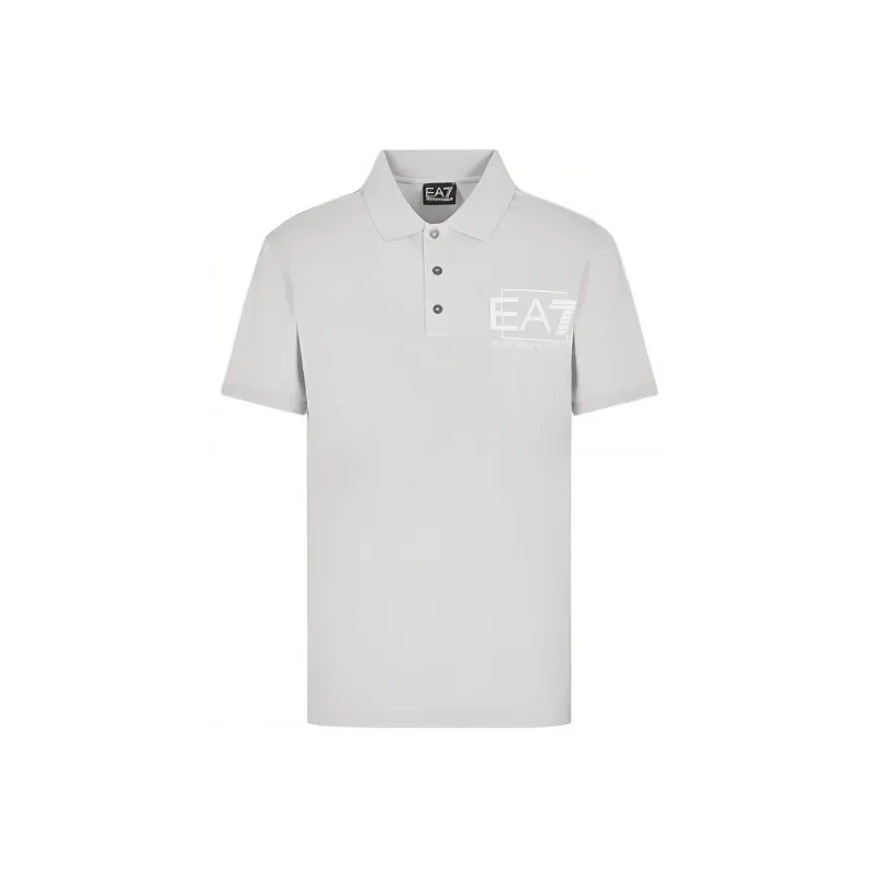 EMPORIO ARMANI SS23 Polo Shirt Men's Oyster Mushroom Gray-0