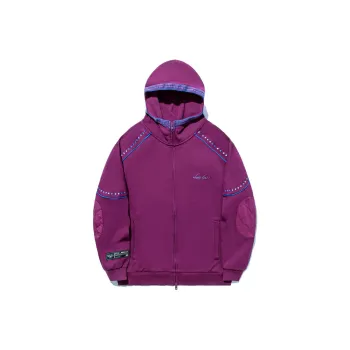LiNing x LIXIAOLONG,LIANMINGKUAN Sweatshirt Unisex Medicine Purple