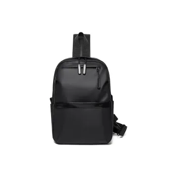 Tong Tong Rabbit Oxford Crossbody Bag Sling Bag Men's Black/Gray