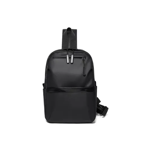 Tong Tong Rabbit Oxford Crossbody Bag Sling Bag Men's Black/Gray