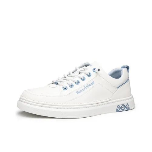 HD Slip Resistant, Abrasion Resistant, Lightweight, Breathable Low Top Skateboard Shoes Men's White