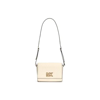 MICHAEL KORS Artificial Leather Shoulder Bag, Crossbody Bag Medium Size Women's Ecru