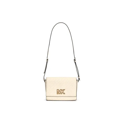 MICHAEL KORS Artificial Leather Shoulder Bag, Crossbody Bag Medium Size Women's Ecru
