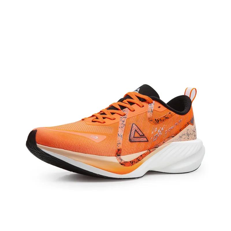 PEAK State Pole Running Shoes Unisex Low Top Fluorescent Laser Red-2
